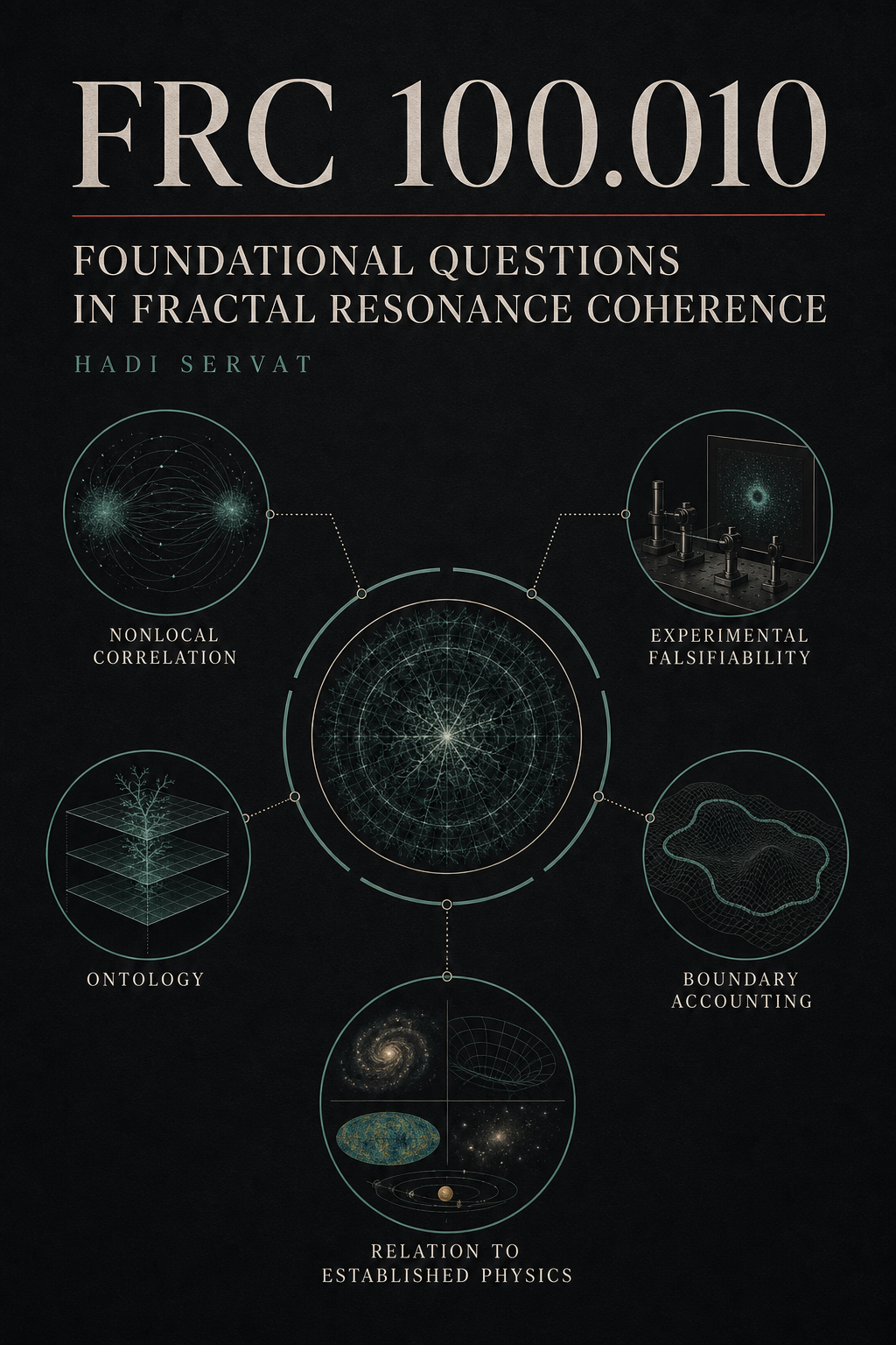 Cover art for FRC-100-010: Foundational Questions in Fractal Resonance Coherence
